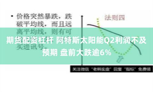 期货配资杠杆 阿特斯太阳能Q2利润不及预期 盘前大跌逾6%